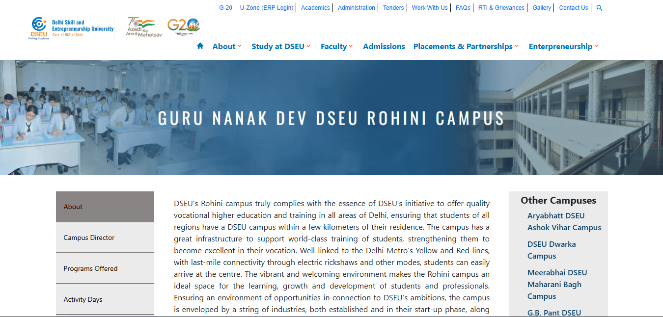 Guru Nanak Dev DSEU Campus